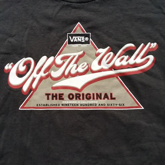 Vintage Vans Off the wall classic logo cotton tshirt - Picture 5 of 11